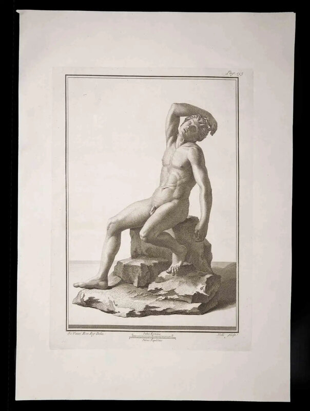 Carlo Nolli, ‘Ancient Roman Statue’, 18th Century, Print, Etching on paper., Wallector
