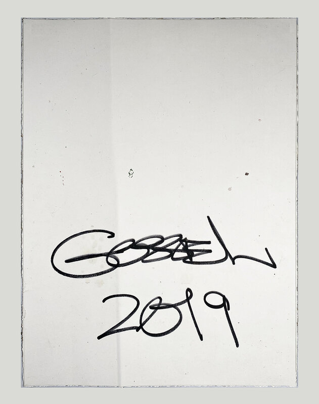 Greg Gossel, ‘'Funny Money (3-4)'’, 2020, Painting, Mixed media (silkscreen, oil, acrylic) on super-thick 660gsm fine art paper with hand-deckled edges (ships flat)., Signari Gallery