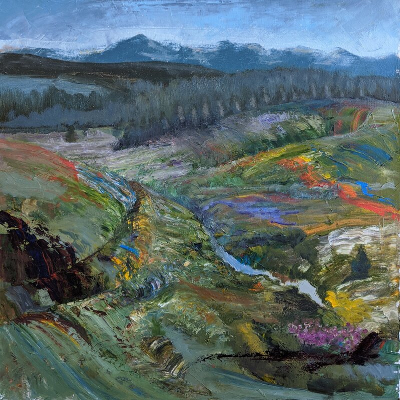 Caitlin Hurd, ‘Rainbow Valley’, 2020, Painting, Oil on canvas, Abend Gallery
