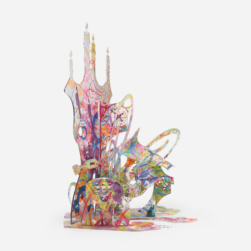 Ryan McGinness, ‘Untitled (Sculpture Study 2)’, 2009, Sculpture, Screenprinted plastic, Rago/Wright/LAMA/Toomey & Co.