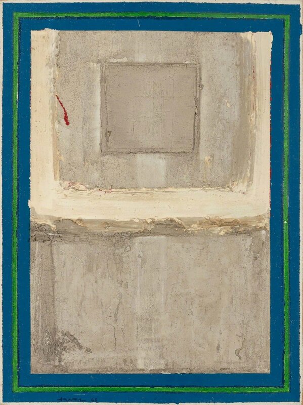John Levee, ‘May I’, 1965, Painting, Oil and pumice on canvas, Doyle