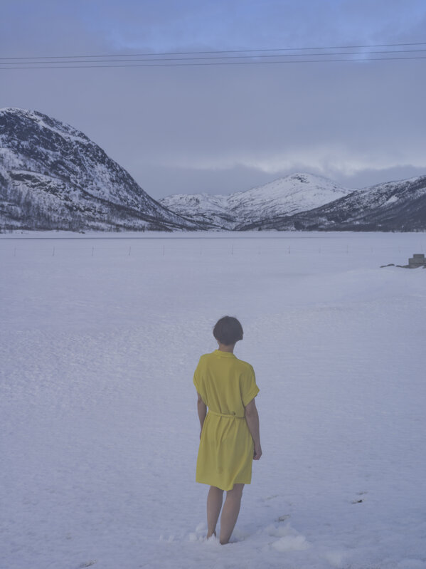 Elina Brotherus, ‘Yellow in Snow’, 2019, Photography, Pigment ink print on Museo Silver Rag paper, Martin Asbæk Gallery