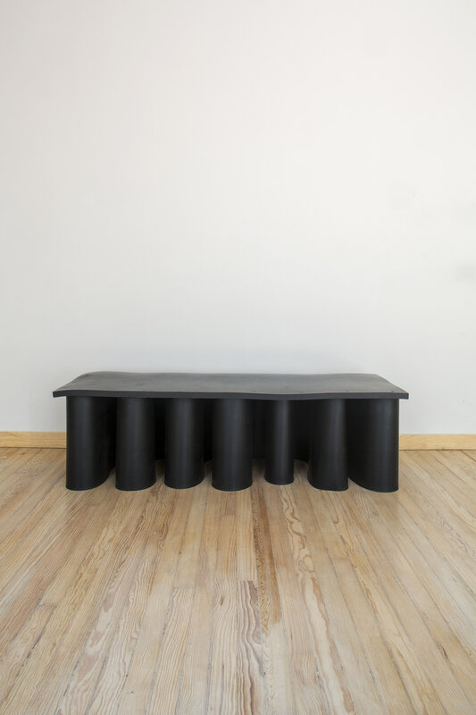Brian Thoreen, ‘Black Rubber Console Table Low’, 2019, Design/Decorative Art, Neoprene Black Rubber, MASA Galeria