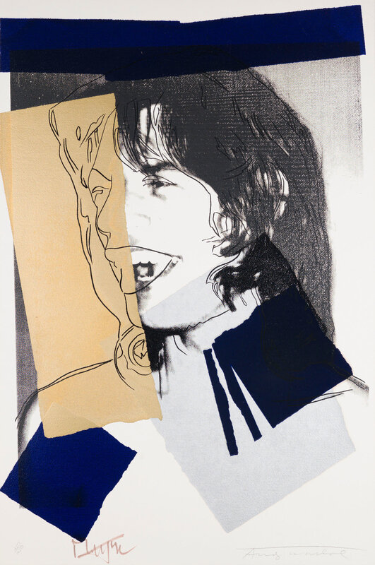 Andy Warhol, ‘Mick Jagger F&S II.142’, 1975, Print, Screenprint on Arches Aquarelle (Rough) Paper, Fine Art Mia
