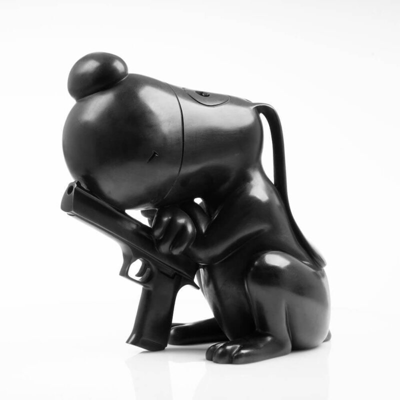 F&G, ‘Pitchou 45 Coal Cute’, 2021, Sculpture, Free Standing Sculpture, EDEN Gallery