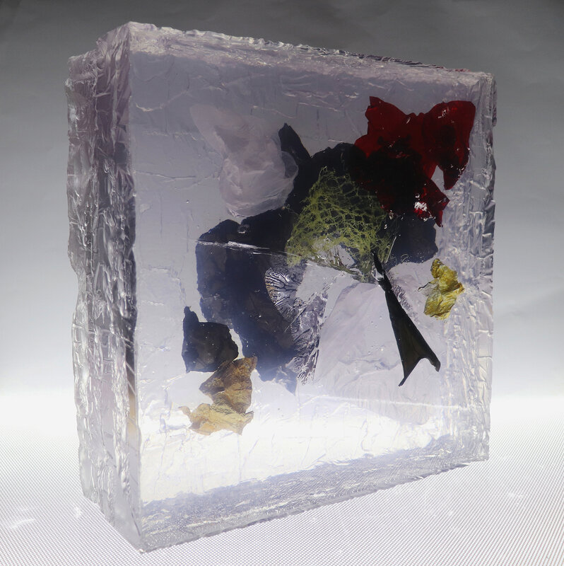 Christina Kyriakidou, ‘Monolith 5’, 2020, Sculpture, Rubbish encapsulated in Resin, SHIM Art Network