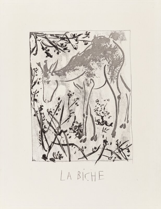 Pablo Picasso, ‘La Biche’, 1936, Print, Aquatint on wove paper, Heritage Auctions