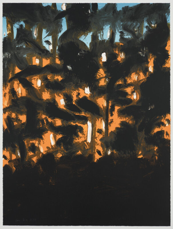 Alex Katz, ‘Sunrise’, 2021, Print, 6 run Lithograph and Woodcut, Vertu Fine Art