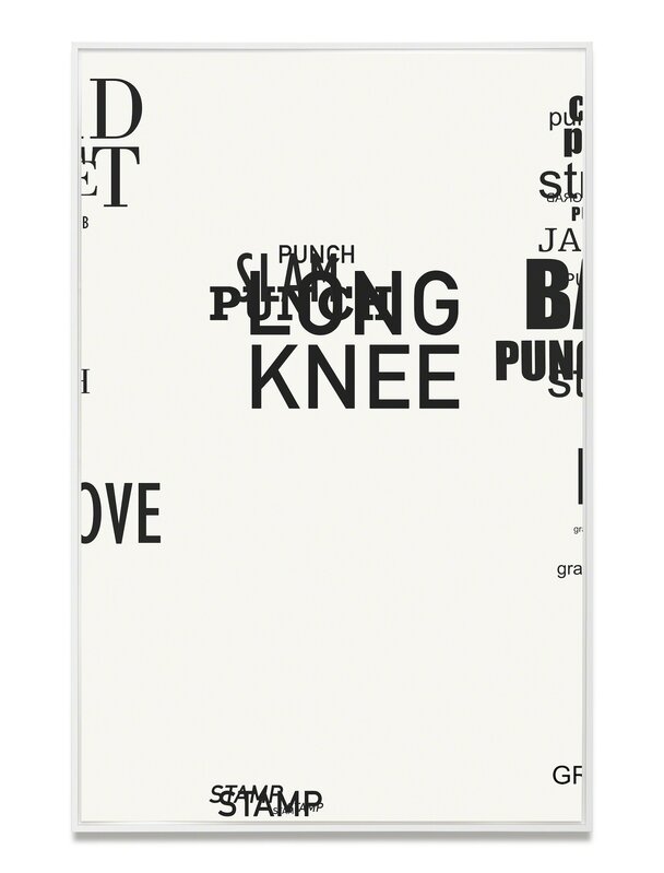 Janice Kerbel, ‘Fight (Brawl)’, 2018, Print, Silkscreen on paper, i8 Gallery