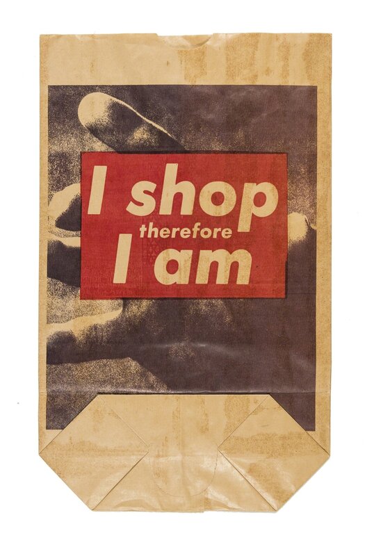 Barbara Kruger, ‘I Shop Therefore I Am’, 1990, Photography, Photolithograph printed in colours, Forum Auctions