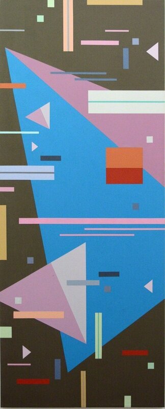 Burton Kramer, ‘TR8A1’, 2010, Painting, Acrylic on Canvas, Oeno Gallery