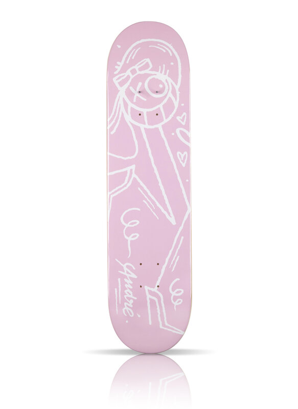 André Saraiva, ‘'La Vie en Rose 2'’, 2020, Ephemera or Merchandise, Archival pigment print transfer on Cold-Pressed Steep Natural skate deck., Signari Gallery