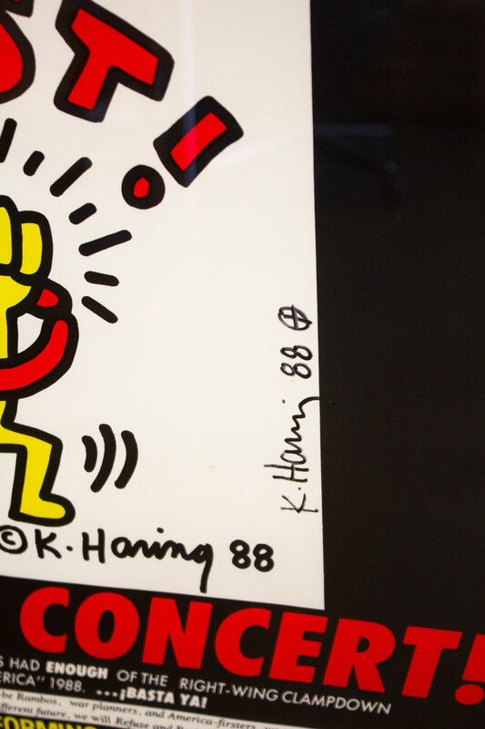 Keith Haring, ‘Resist in Concert’, 1988, Posters, Offset lithograph poster, Santa Monica Auctions