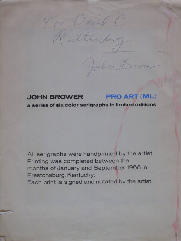 John Brower, ‘Pablo Picasso Photo Silkscreen Serigraph Pop Art’, 1960-1969, Print, Silkscreen, Lions Gallery