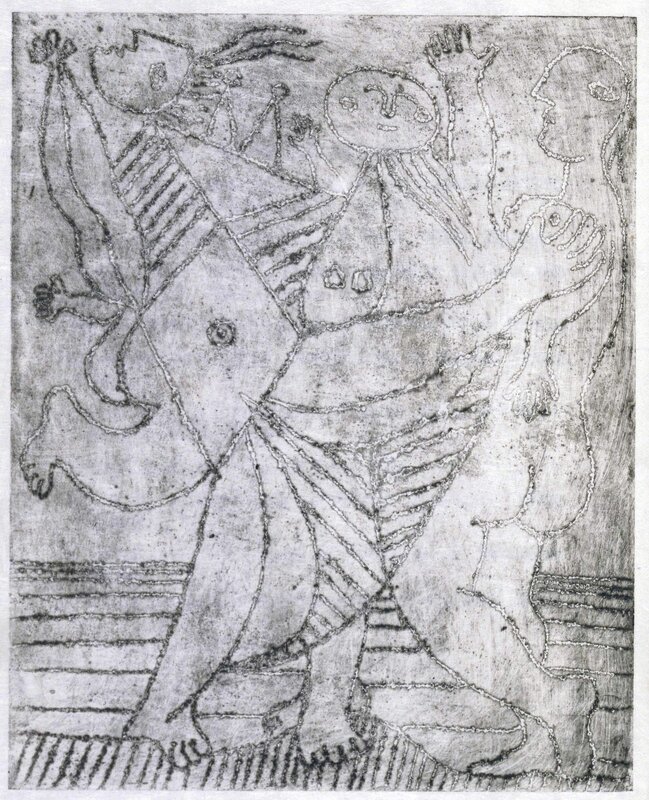 Pablo Picasso, ‘Tristan Tzara, L'Antitête. Cahiers libres, Paris, 1933’, Print, The complete book of with one etching, on Japon nacré paper, Christie's