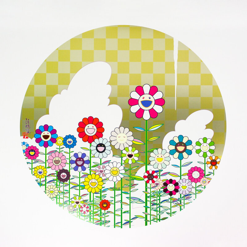Takashi Murakami, ‘Floating Campsite’, 2011, Print, Offset lithograph printed in colors, Lougher Contemporary