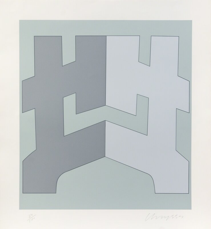 Chryssa, ‘Untitled (a group of 2)’, Print, Screenprints, Freeman's | Hindman