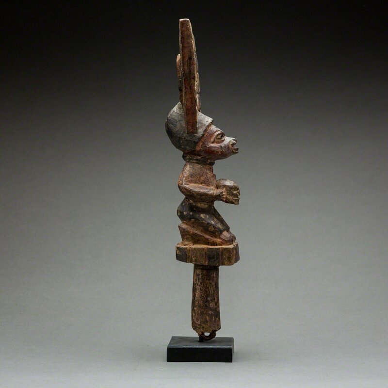 Unknown Yoruba, ‘Yoruba Shango Dance Wand’, 1890 AD to 1930 AD, Sculpture, Wood, Barakat Gallery