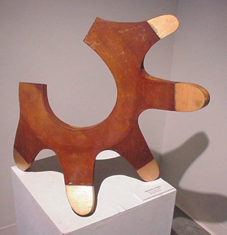 Mike Hansel, ‘Missing Link’, 2014, Sculpture, Steel and Wood, Voltz Clarke