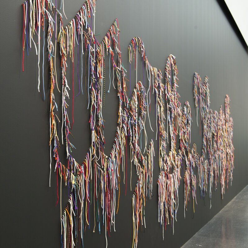 Nari Ward, ‘We The People’, 2010, Installation, Shoelaces, MCA Chicago