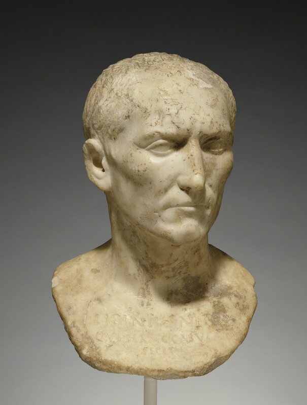 ‘Bust of L. Licinius Nepos’,  1 -25, Marble, J. Paul Getty Museum