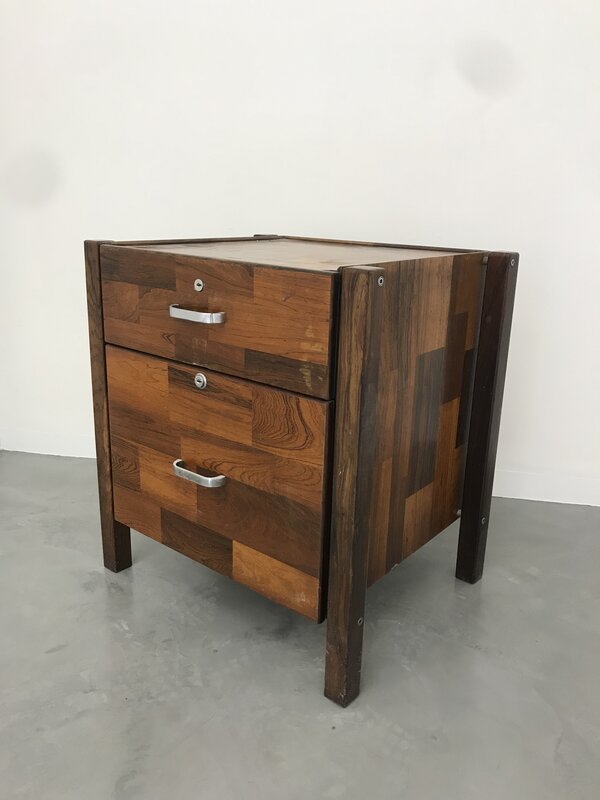 Jorge Zalszupin, ‘Vintage Brazilian File Cabinet’, ca. 1960, Design/Decorative Art, Wood and metal, EHC Fine Art