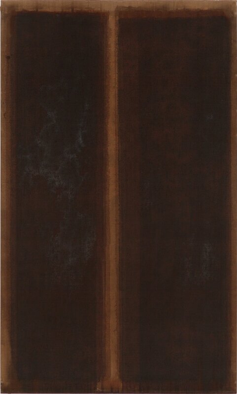 Yun Hyong-keun, ‘Burnt Umber & Ultramarine’, 1986, Painting, Oil on linen, PKM Gallery