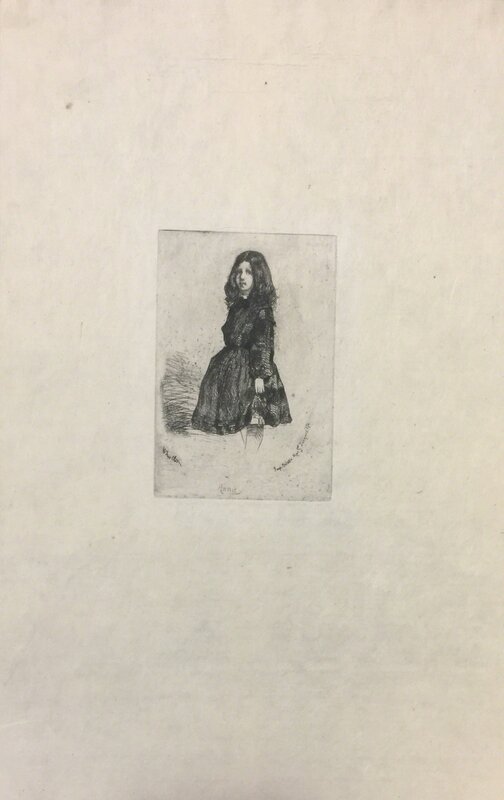 James Abbott McNeill Whistler, ‘Annie’, 1857-1858, Print, Etching, Wallector