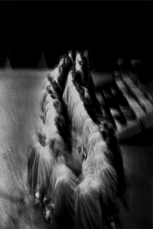 Petah Coyne, ‘Untitled #883 (Tear Drop Monks, Monk Series)’, 1997, Photography, Silver gelatin print, Galerie Lelong & Co.