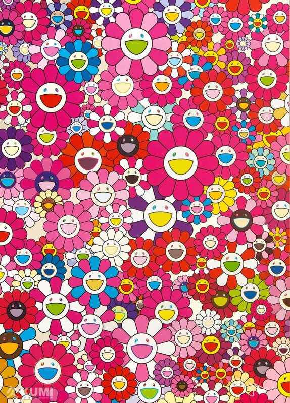 Takashi Murakami, ‘An Homage to Mono Pink B, 1960’, 2012, Print, Offset Lithograph, Kumi Contemporary / Verso Contemporary