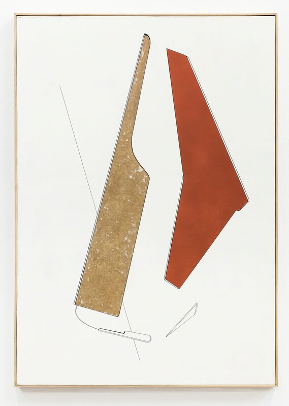 SEBASTIAN KOCH, ‘Skulptur 2’, 2017, Painting, MDF-panel, resin spatular, lacquer, Krobath