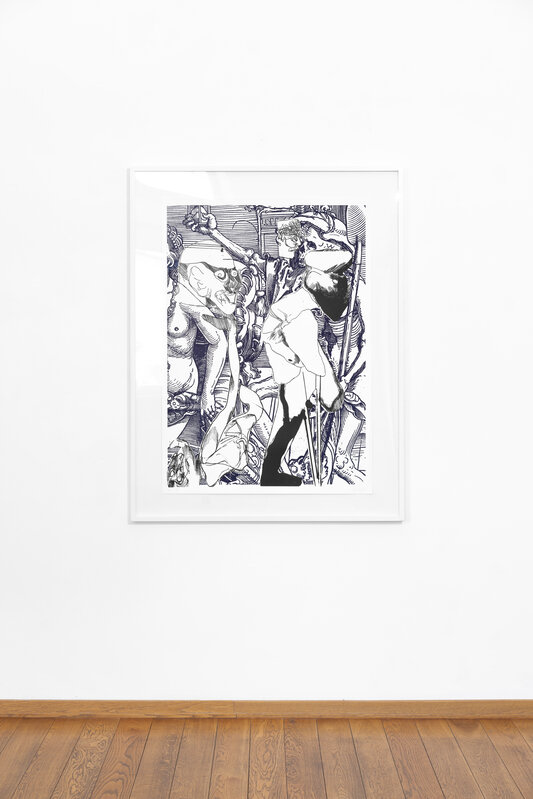 Daniel Richter, ‘Untitled’, 2021, Print, Relief Print, Galerie Sabine Knust | Knust Kunz Gallery Editions