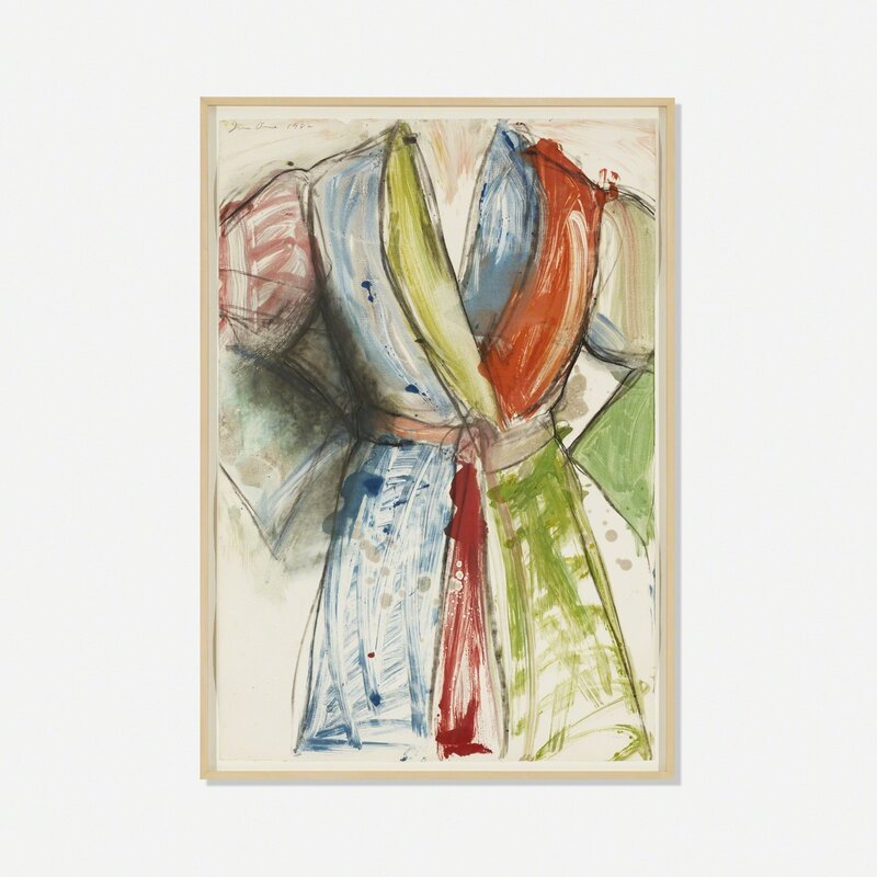 Jim Dine, ‘the Cartoons’, 1982, Drawing, Collage or other Work on Paper, Grease crayon and charcoal on paper, Rago/Wright/LAMA/Toomey & Co.