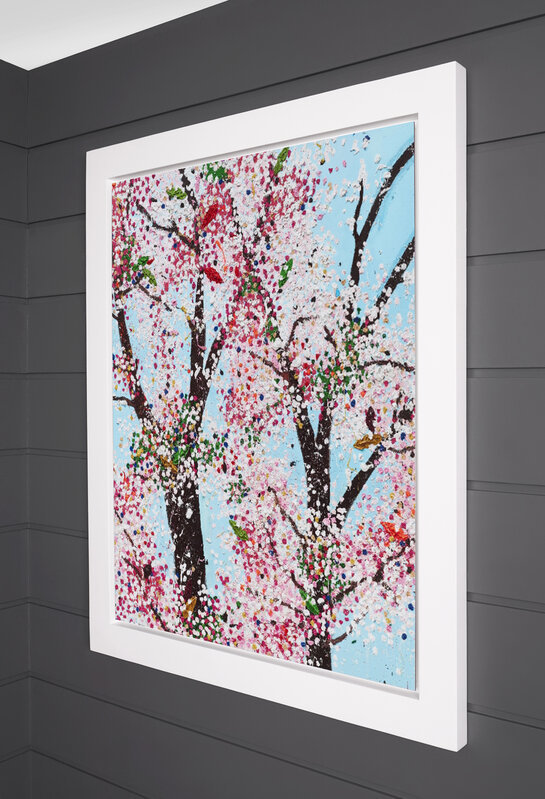 Damien Hirst, ‘The Virtues 'Honesty', Limited Edition 'Cherry Blossom' Landscape’, 2021, Print, Laminated Giclée Print on Aluminum Panel, Arton Contemporary