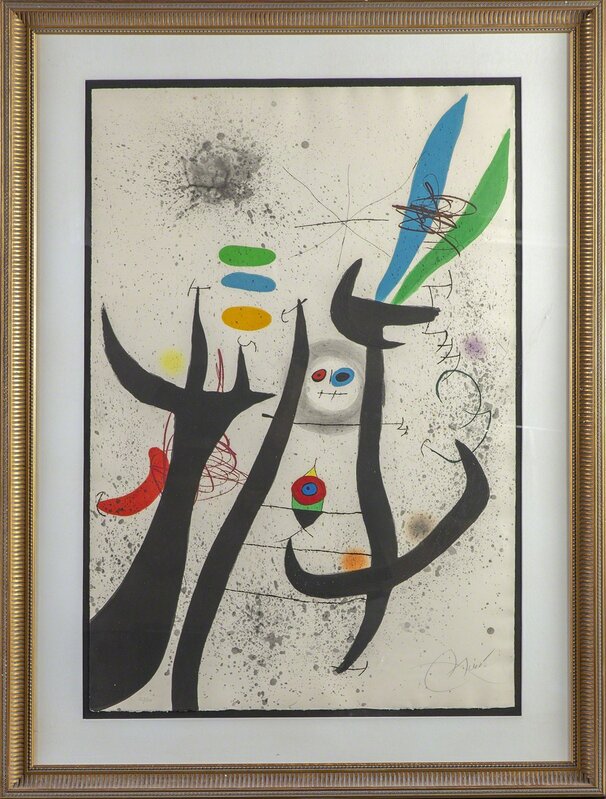 Joan Miró, ‘La Femme Arborescente’, 1974, Print, Etching and Aquatint, Modern Artifact