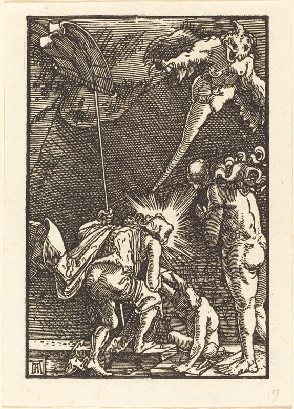 Albrecht Altdorfer, ‘Christ Descending into Hell’, ca. 1513, Print, Woodcut, National Gallery of Art, Washington, D.C.