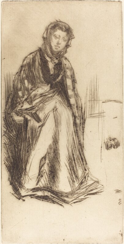 ‘The Scotch Widow’, 1875, Print, Drypoint, National Gallery of Art, Washington, D.C.