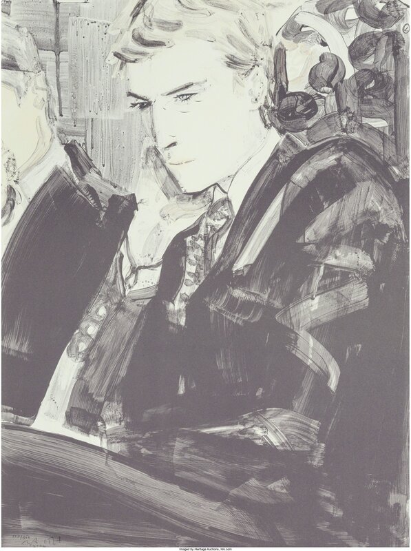 Elizabeth Peyton, ‘William’, 2000, Print, Lithograph in colors on wove paper, Heritage Auctions