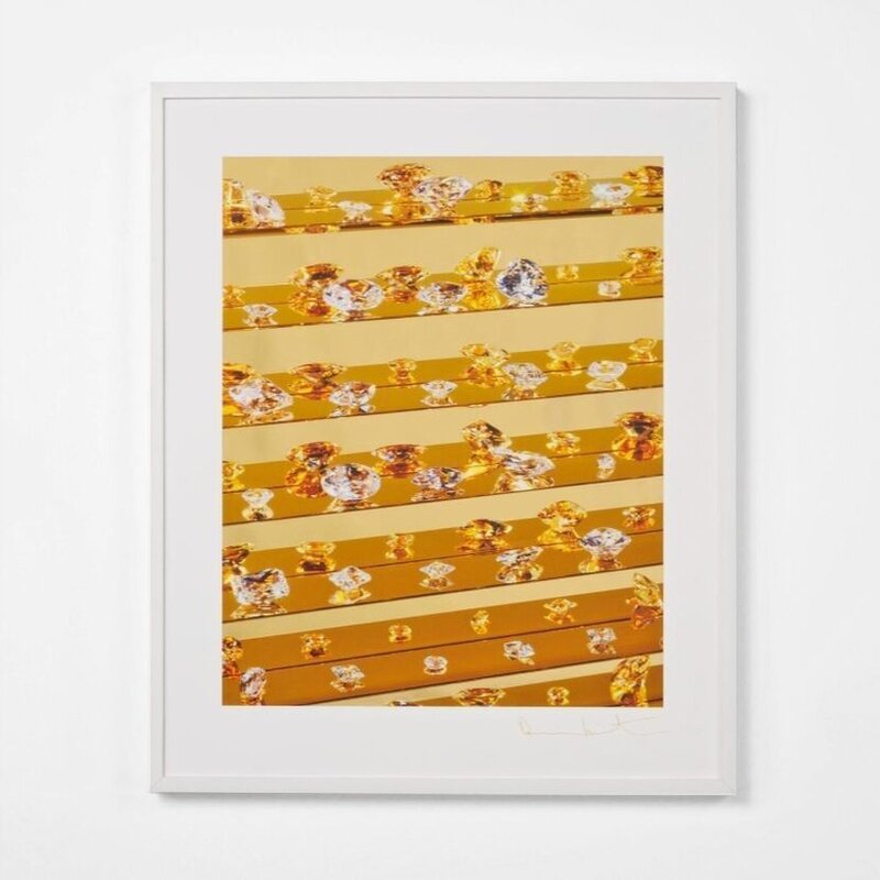 Damien Hirst, ‘Gold Tears’, 2012, Print, Inkjet Print, Glaze and Foilblock, Weng Contemporary