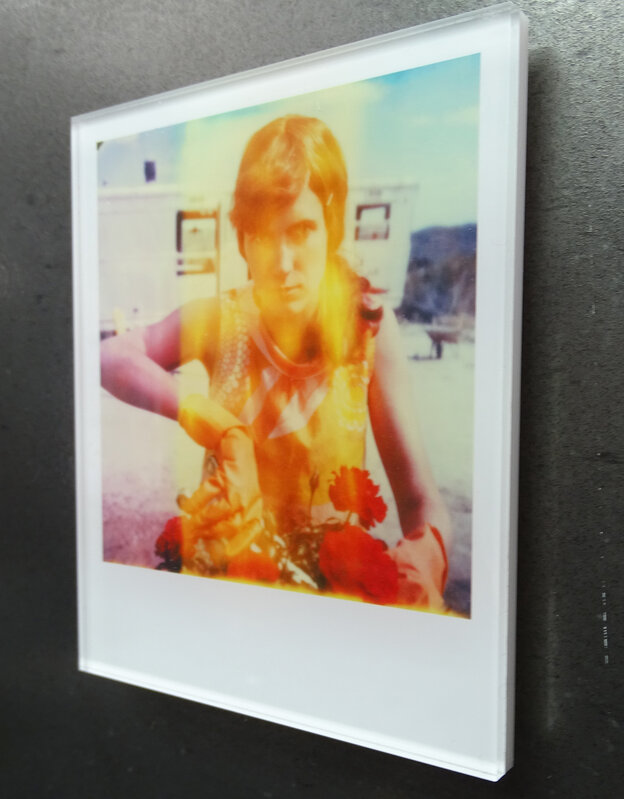 Stefanie Schneider, ‘Stefanie Schneider's Minis 'One Day I'll Leave' part II (The Girl behind the White Picket Fence) featering Heather Megan Christie’, 2013, Photography, Lambda digital Color Photographs based on a Polaroid, sandwiched in between Plexiglass, Instantdreams