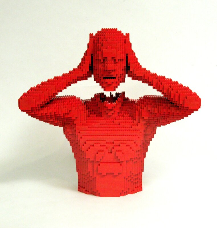 Nathan Sawaya, ‘Red Head’, 2009, Sculpture, LEGO® Bricks and Glue, Avant Gallery