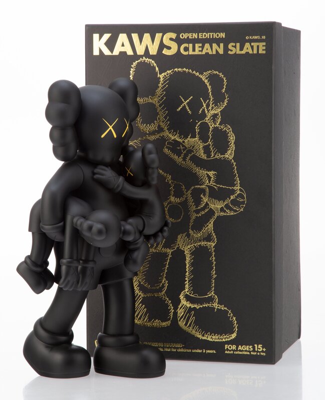 KAWS, ‘Clean Slate (Black)’, 2018, Ephemera or Merchandise, Painted cast vinyl, Heritage Auctions