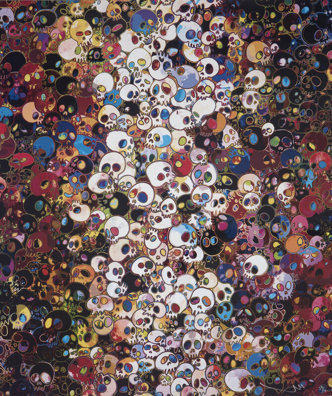 Takashi Murakami, ‘I Do Not Rule My Dreams. My Dreams Rule Me’, 2011, Print, Offset lithograph in colours on wove, Roseberys