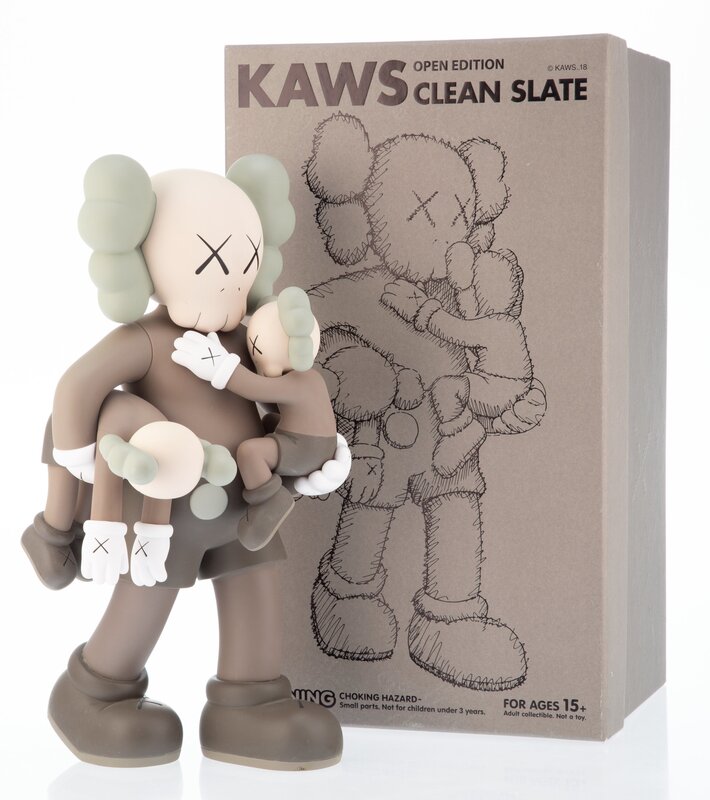 KAWS, ‘Clean Slate (Brown)’, 2018, Ephemera or Merchandise, Painted cast vinyl, Heritage Auctions