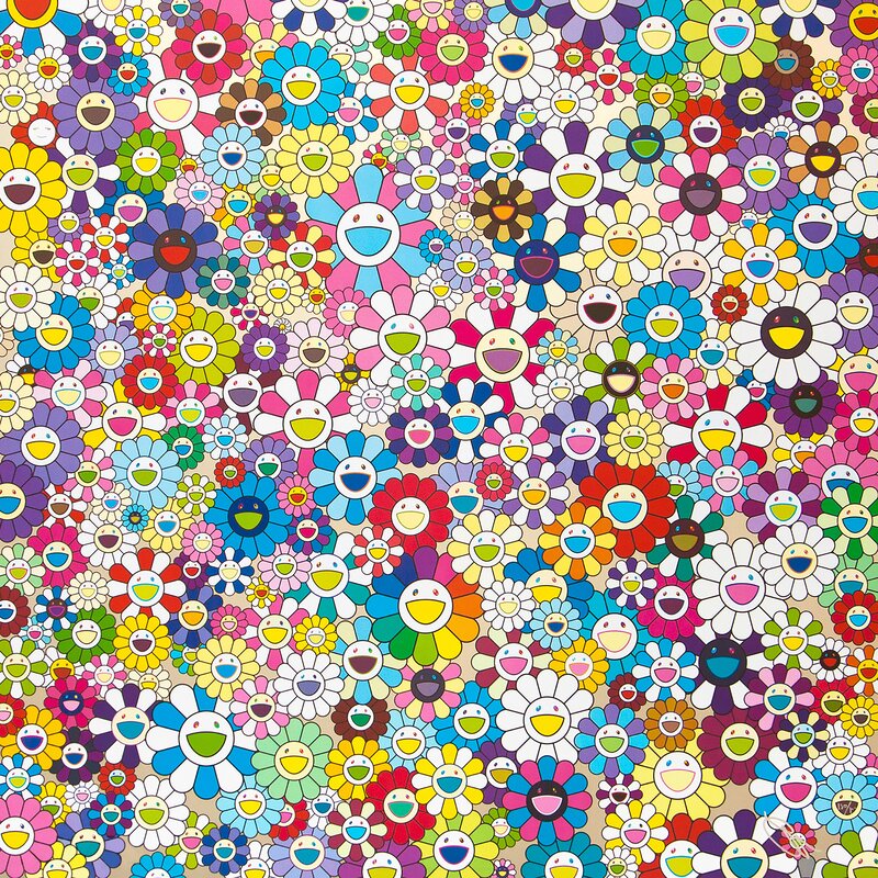 Takashi Murakami, ‘Shangri-La, Shangri-La, Shangri-La (Silkscreen)’, 2017, Print, Silkscreen, Dope! Gallery