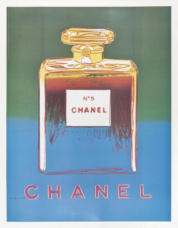 Andy Warhol, ‘Chanel No.5’, 1997, Print, A complete set of four offset lithographs on linen backs, Tate Ward Auctions