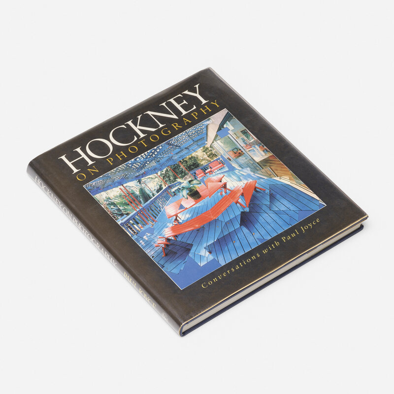 David Hockney, ‘Hockney on Photography with Unique Drawing’, 1988, Books and Portfolios, Ink and paint marker in bound book, Rago/Wright/LAMA/Toomey & Co.