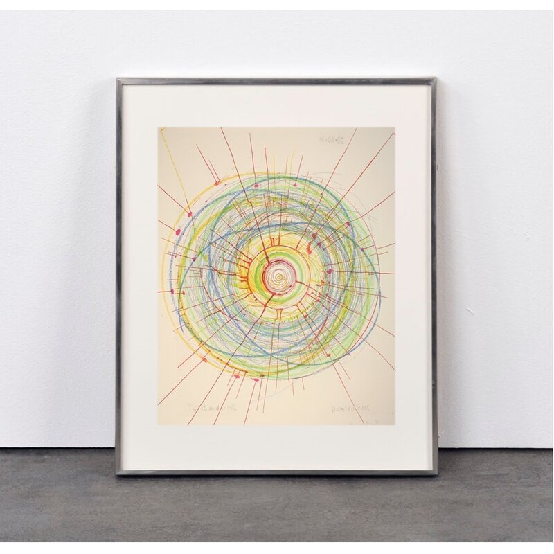 Damien Hirst, ‘Twist and Shout’, 2006, Print, Aquatint/Pastel on etching, Weng Contemporary