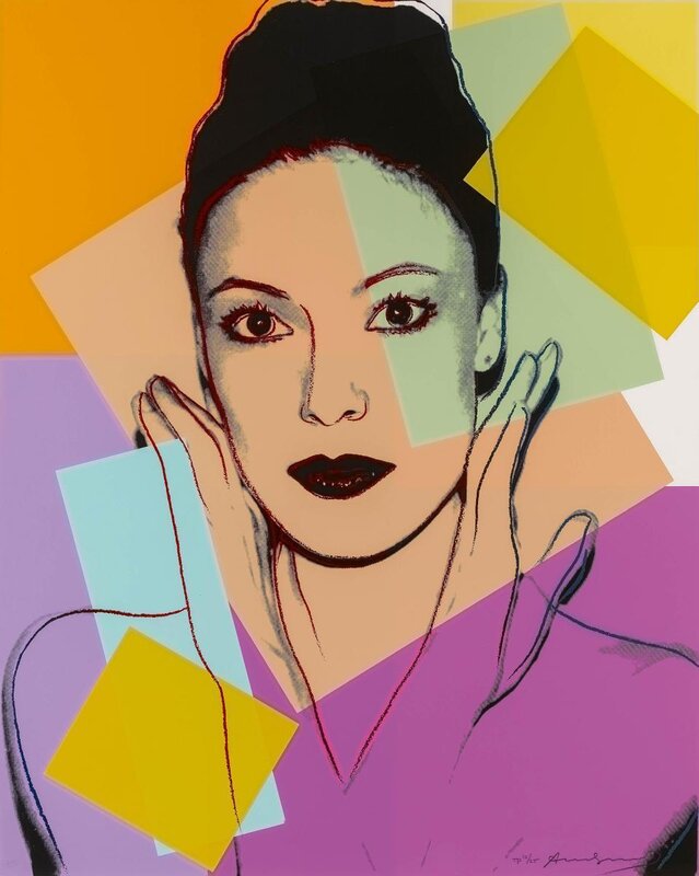 Andy Warhol, ‘Karen Kain’, 1980, Print, Colour silkscreen on Lenox museum board, Van Ham