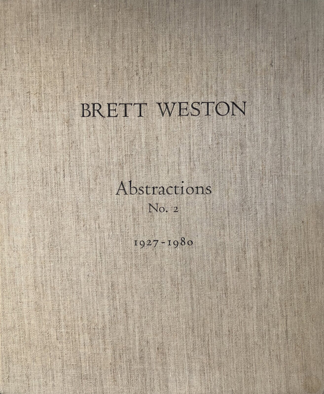 Brett Weston, ‘Abstractions No. 2’, 1927-1980, Books and Portfolios, 20 gelatin silver prints, G. Gibson Gallery